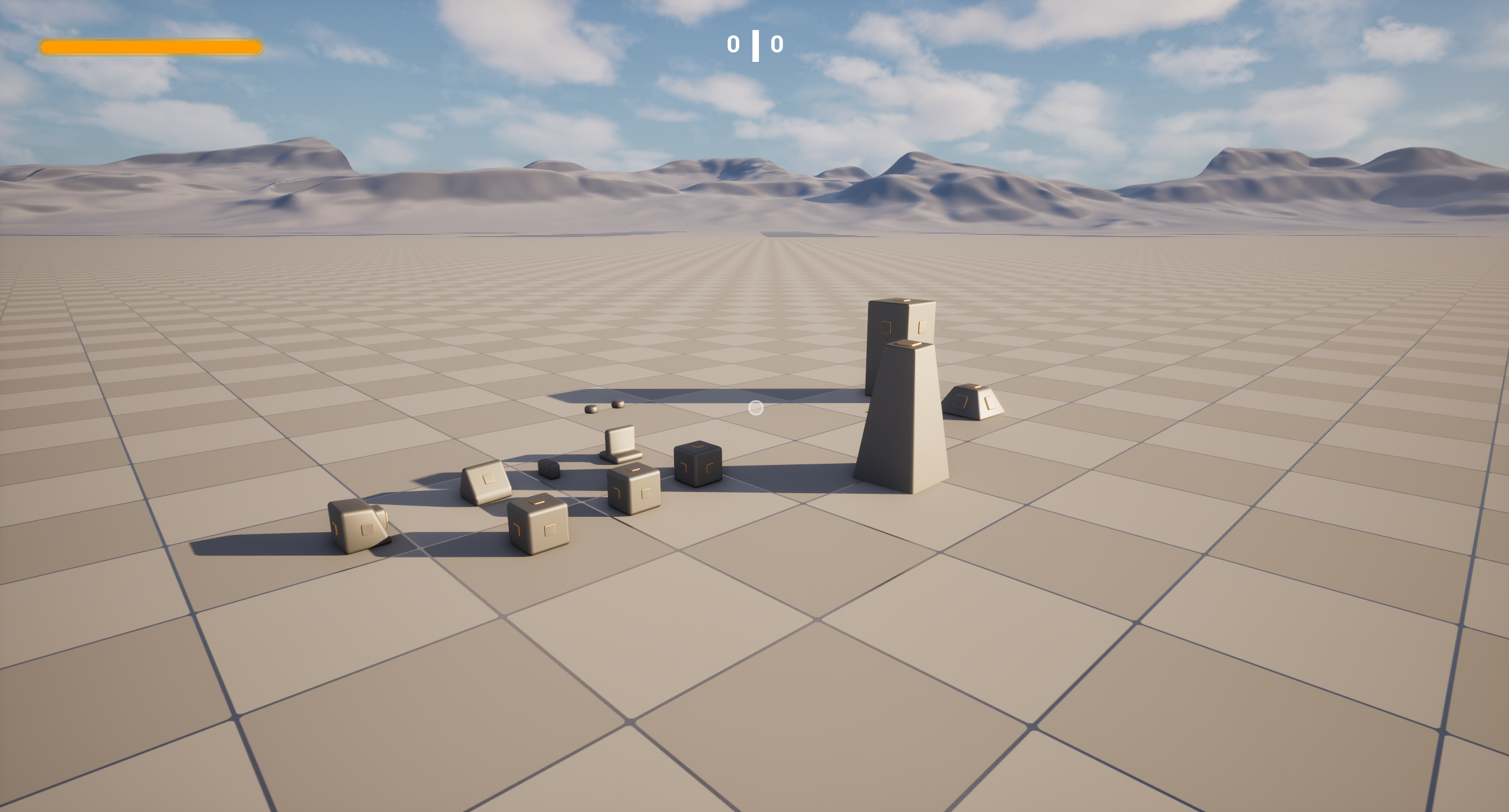 Screenshot: UE5 building simulator